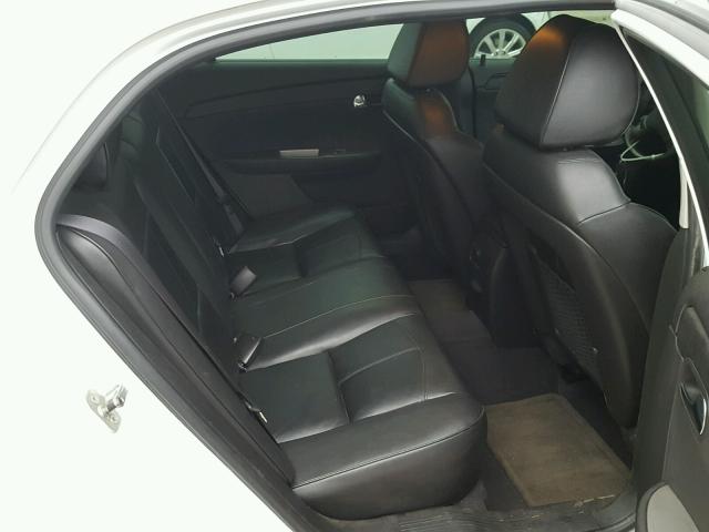1G1ZE5EB5AF266816 - 2010 CHEVROLET MALIBU LTZ თეთრი ფოტო 6