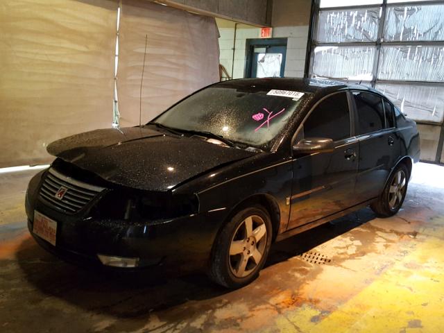 1G8AL55F26Z121715 - 2006 SATURN ION LEVEL BLACK photo 2