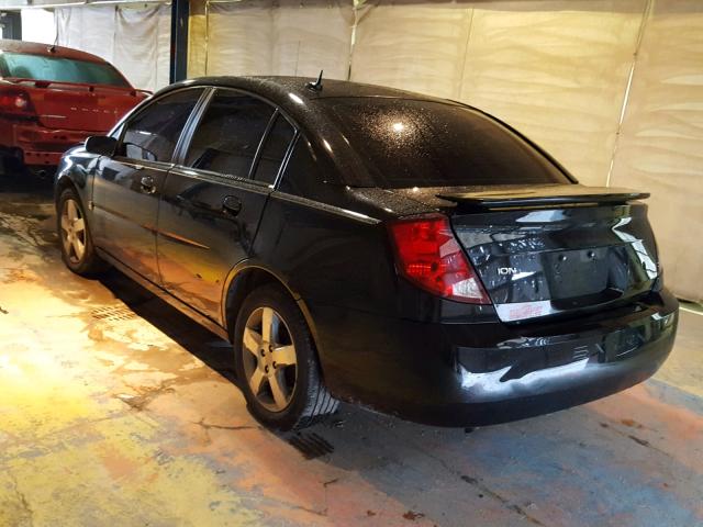 1G8AL55F26Z121715 - 2006 SATURN ION LEVEL BLACK photo 3