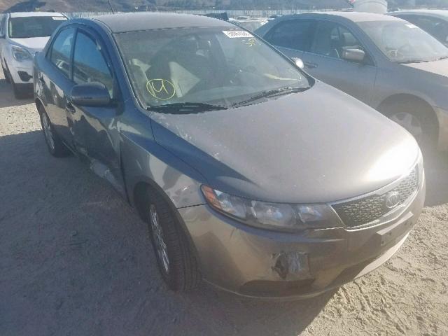 KNAFU4A28B5432554 - 2011 KIA FORTE EX CHARCOAL photo 1