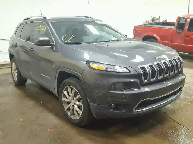 1C4PJMDS7GW254035 - 2016 JEEP CHEROKEE L GRAY photo 1