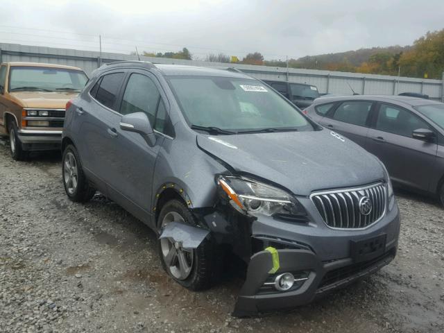 KL4CJCSB7EB610946 - 2014 BUICK ENCORE GRAY photo 1