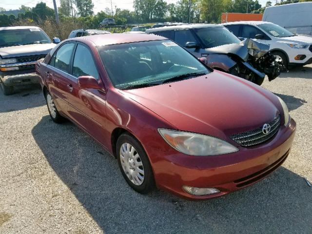 4T1BE32K13U260376 - 2003 TOYOTA CAMRY LE RED photo 1