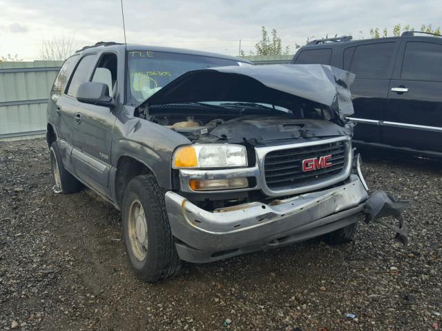 1GKEK13T2YJ156305 - 2000 GMC YUKON GRAY photo 1