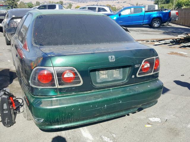 2HGEJ6614YH532785 - 2000 HONDA CIVIC BASE GREEN photo 3