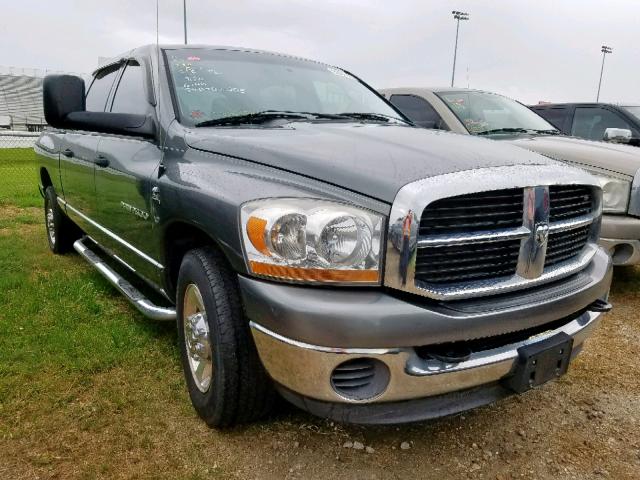 3D7KR29C66G208885 - 2006 DODGE RAM 2500 GRAY photo 1