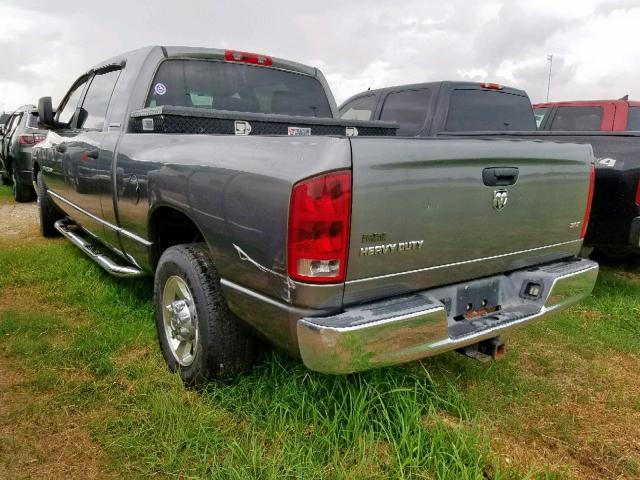 3D7KR29C66G208885 - 2006 DODGE RAM 2500 GRAY photo 3