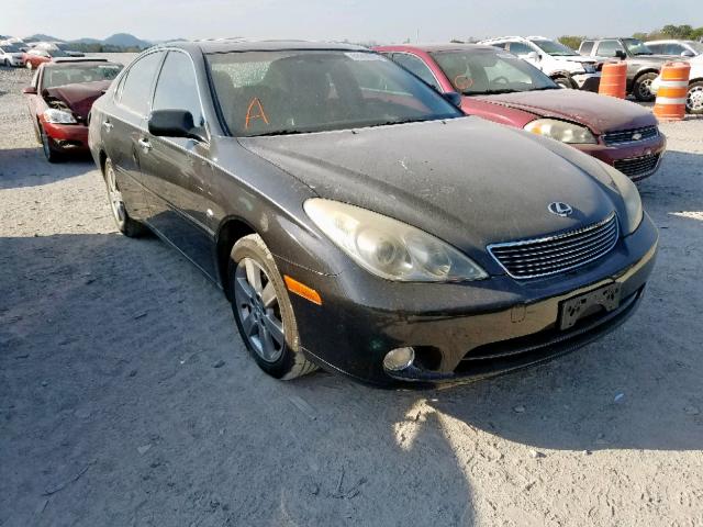 JTHBA30G065162404 - 2006 LEXUS ES 330 BLACK photo 1