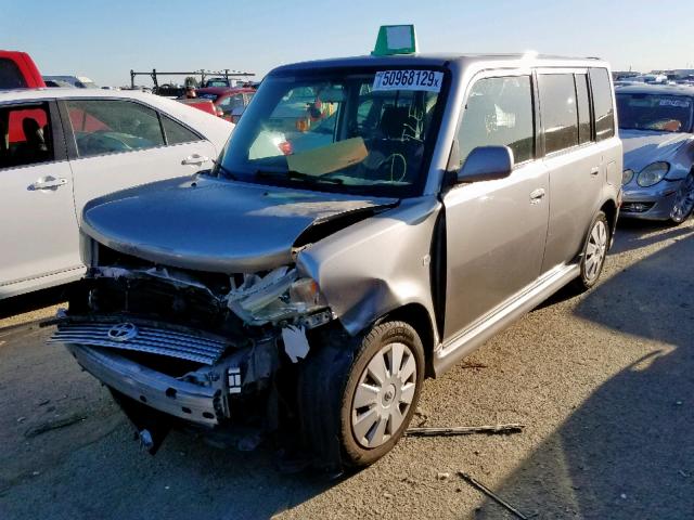 JTLKT324664054569 - 2006 TOYOTA SCION XB ვერცხლისფერი ფოტო 2