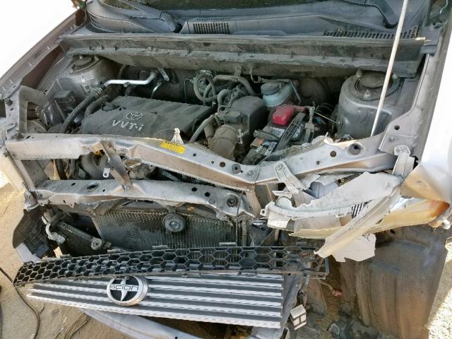 JTLKT324664054569 - 2006 TOYOTA SCION XB ვერცხლისფერი ფოტო 7