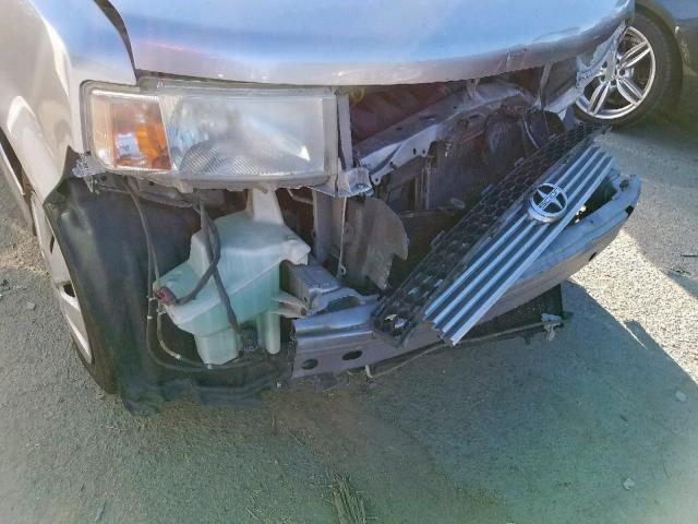 JTLKT324664054569 - 2006 TOYOTA SCION XB ვერცხლისფერი ფოტო 9