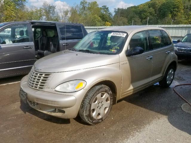 3C4FY48B35T625583 - 2005 CHRYSLER PT CRUISER TAN photo 2