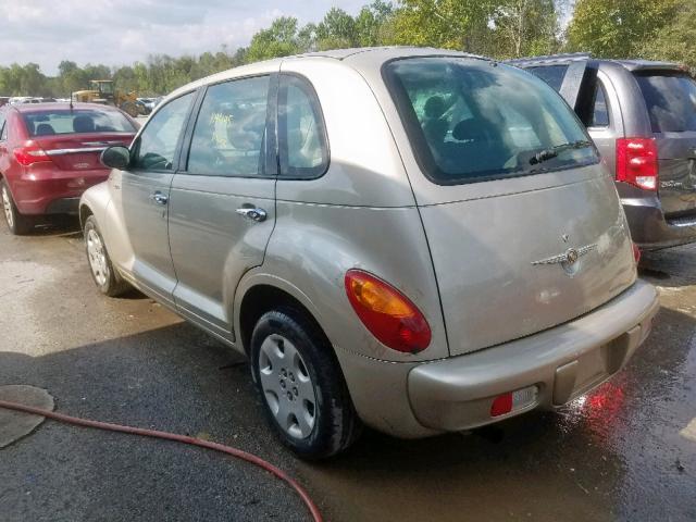 3C4FY48B35T625583 - 2005 CHRYSLER PT CRUISER TAN photo 3