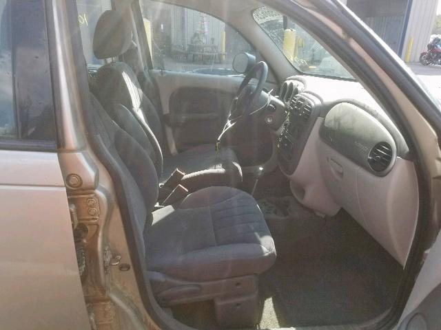 3C4FY48B35T625583 - 2005 CHRYSLER PT CRUISER TAN photo 5