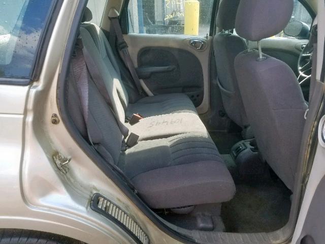 3C4FY48B35T625583 - 2005 CHRYSLER PT CRUISER TAN photo 6