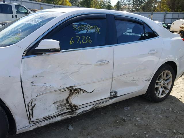 1G11C5SL4FF191016 - 2015 CHEVROLET MALIBU 1LT WHITE photo 9
