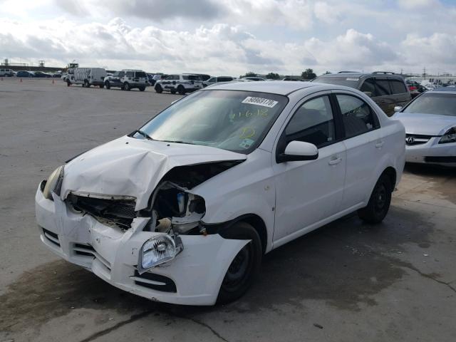 KL1TD56687B130320 - 2007 CHEVROLET AVEO BASE Ağ foto 2