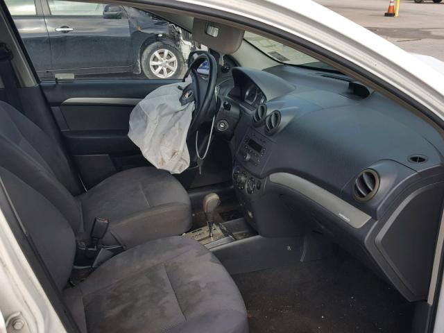 KL1TD56687B130320 - 2007 CHEVROLET AVEO BASE Ağ foto 5