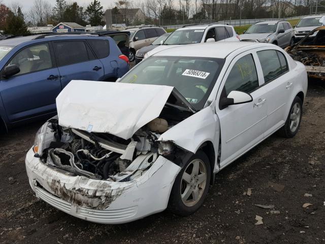 1G1AF5F58A7187430 - 2010 CHEVROLET COBALT 2LT WHITE photo 2