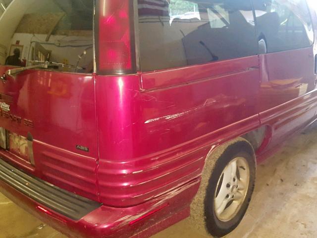 1GMDU06L4RT228727 - 1994 PONTIAC TRANS SPOR RED photo 9