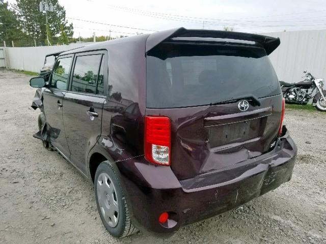JTLZE4FE9B1127883 - 2011 TOYOTA SCION XB იასამნისფერი ფოტო 3