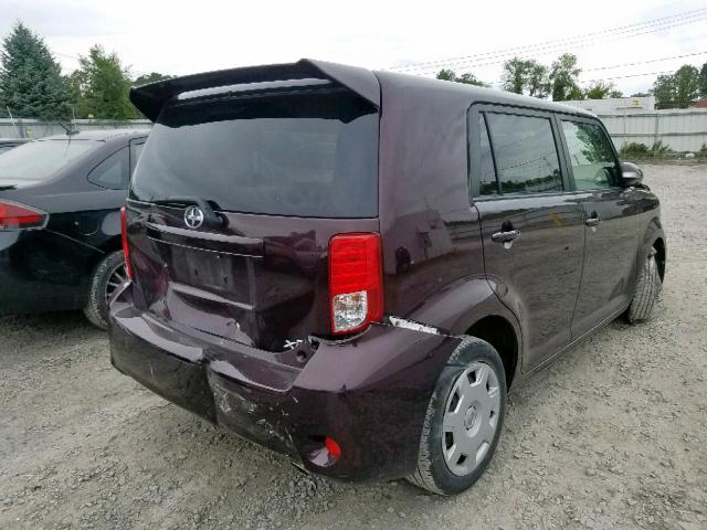 JTLZE4FE9B1127883 - 2011 TOYOTA SCION XB იასამნისფერი ფოტო 4