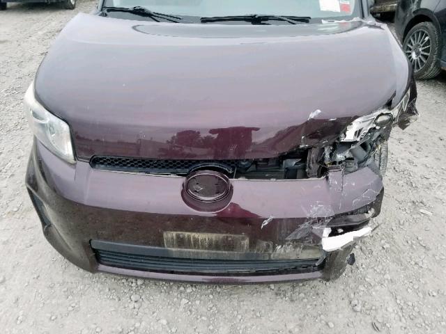 JTLZE4FE9B1127883 - 2011 TOYOTA SCION XB იასამნისფერი ფოტო 7