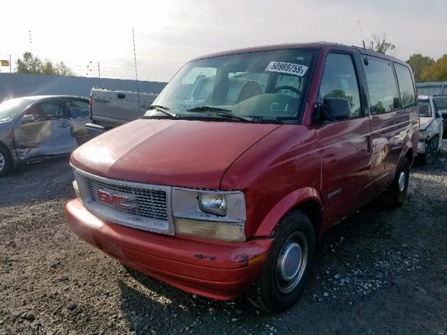 1GKDM19W5WB528850 - 1998 GMC SAFARI XT RED photo 2