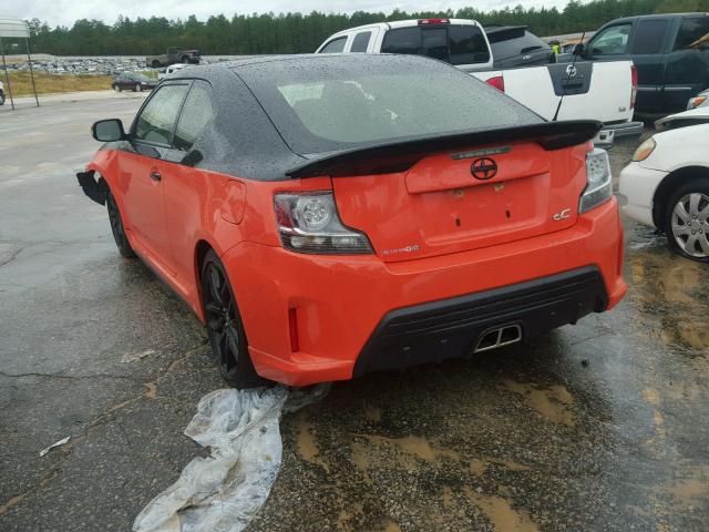 JTKJF5C75FJ007515 - 2015 TOYOTA SCION TC ნარინჯისფერი ფოტო 3