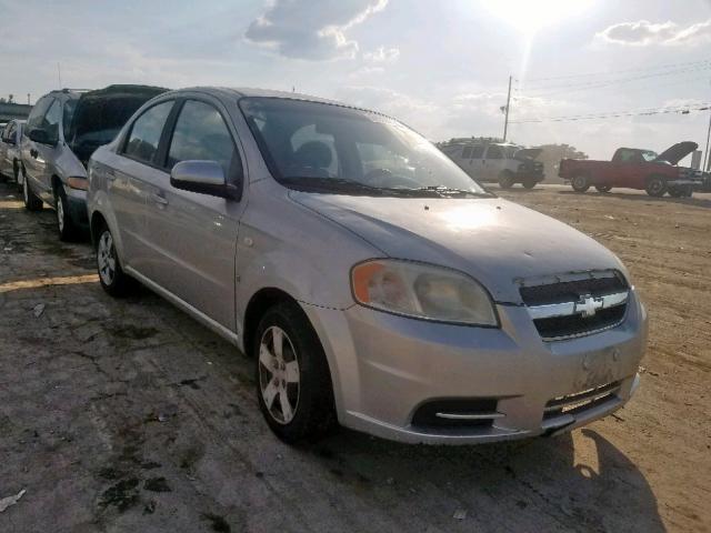 KL1TD56648B132275 - 2008 CHEVROLET AVEO BASE Gümüş foto 1