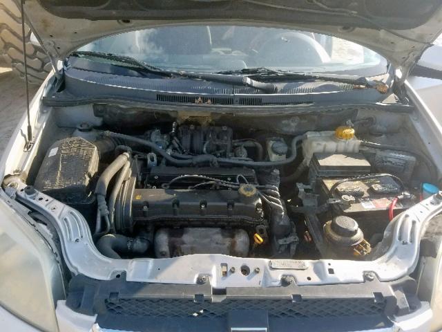 KL1TD56648B132275 - 2008 CHEVROLET AVEO BASE Gümüş foto 7