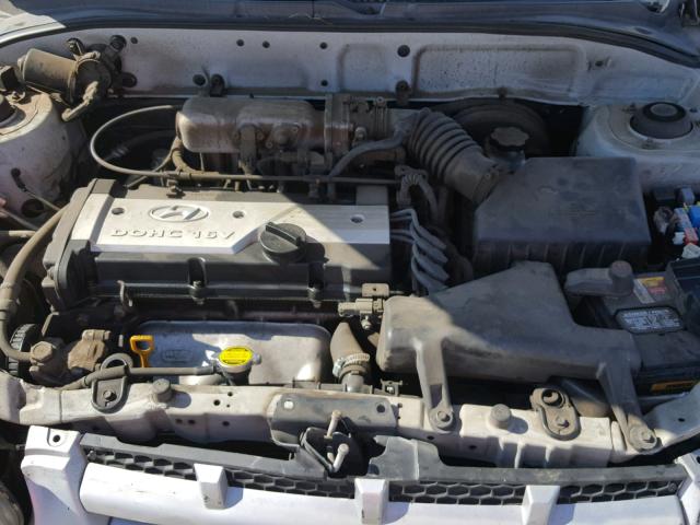 KMHCG45C94U534496 - 2004 HYUNDAI ACCENT GL SILVER photo 7