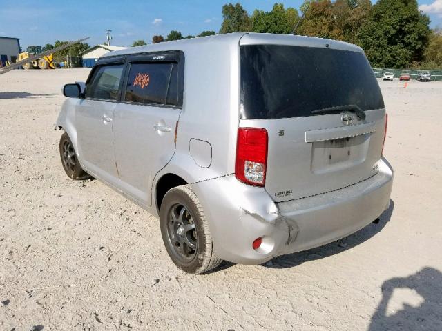 JTLZE4FE1B1132642 - 2011 TOYOTA SCION XB ვერცხლისფერი ფოტო 3