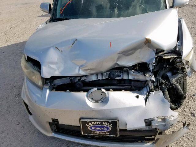 JTLZE4FE1B1132642 - 2011 TOYOTA SCION XB ვერცხლისფერი ფოტო 7