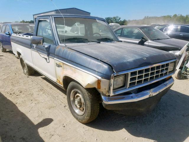 1FTBR10A3GUB62592 - 1986 FORD RANGER BLUE photo 1