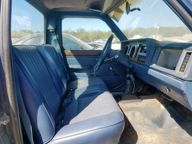 1FTBR10A3GUB62592 - 1986 FORD RANGER BLUE photo 5