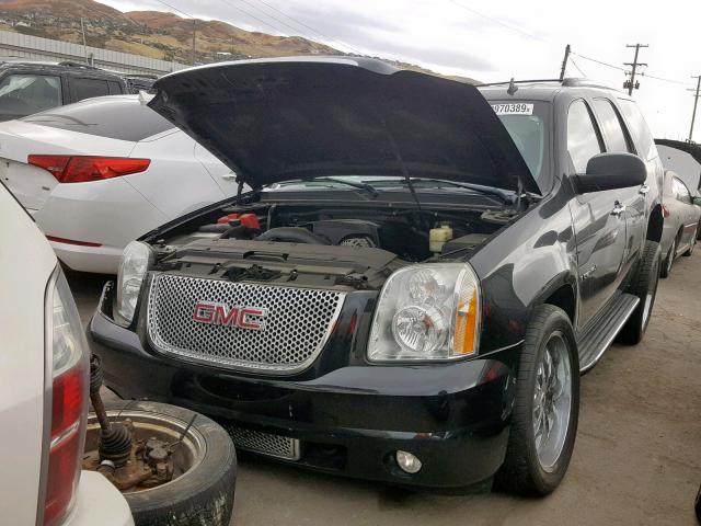 1GKFK63857J239402 - 2007 GMC YUKON DENA BLACK photo 2