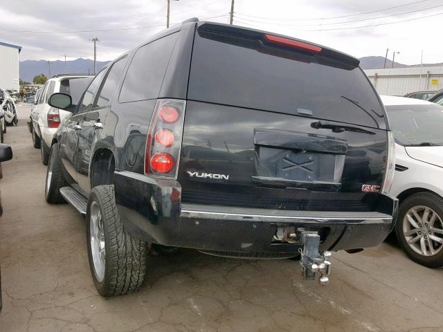 1GKFK63857J239402 - 2007 GMC YUKON DENA BLACK photo 3