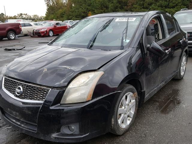 3N1AB6AP4AL710829 - 2010 NISSAN SENTRA 2.0 BLACK photo 2