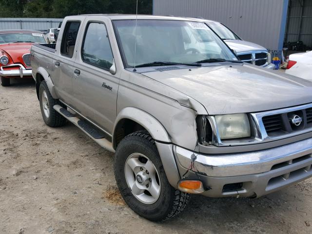 1N6ED27Y1YC387425 - 2000 NISSAN FRONTIER C TAN photo 9