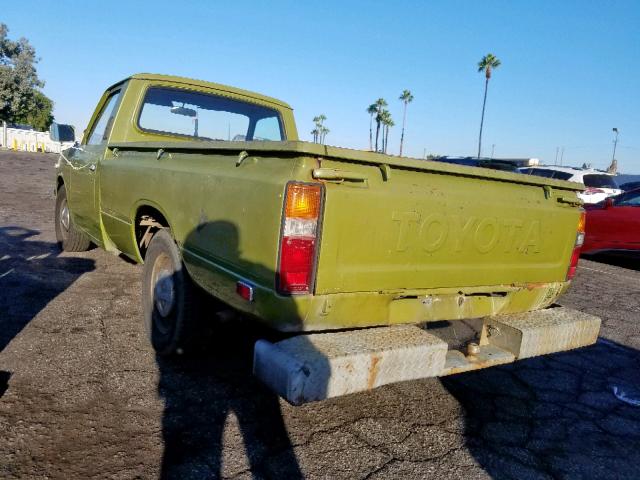 0000000RN28064261 - 1977 TOYOTA PICKUP GREEN photo 3