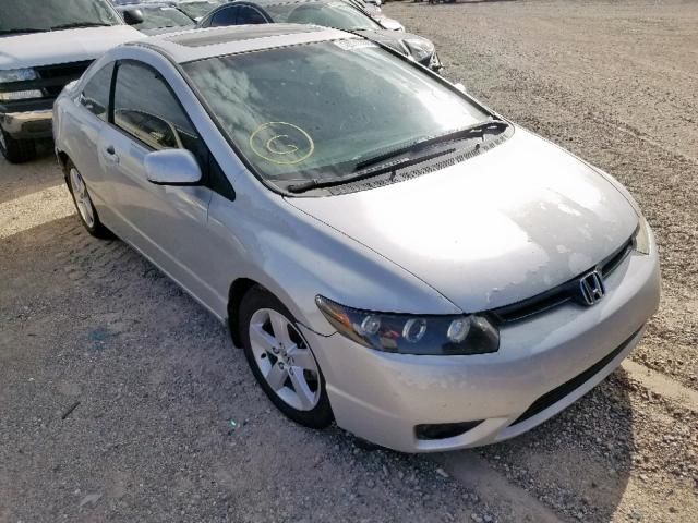 2HGFG12857H573580 - 2007 HONDA CIVIC EX SILVER photo 1