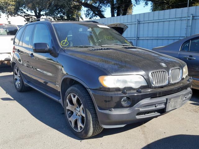 5UXFB33572LH37583 - 2002 BMW X5 4.4I BLACK photo 1