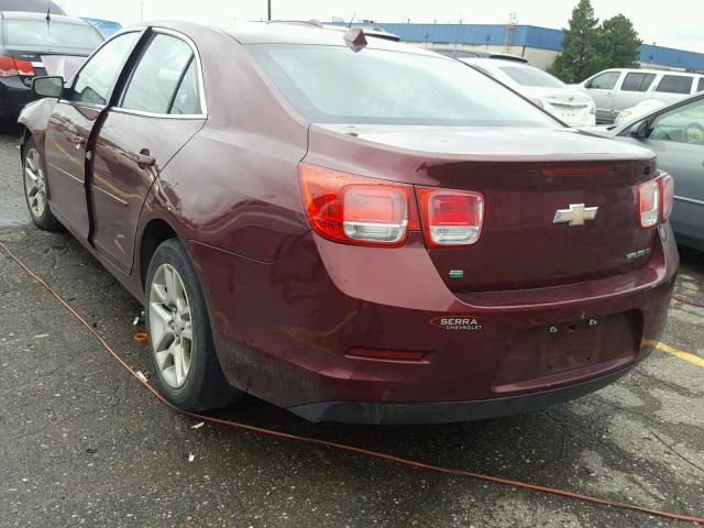 1G11C5SL0EF290981 - 2014 CHEVROLET MALIBU 1LT ბურგუნდია ფოტო 3
