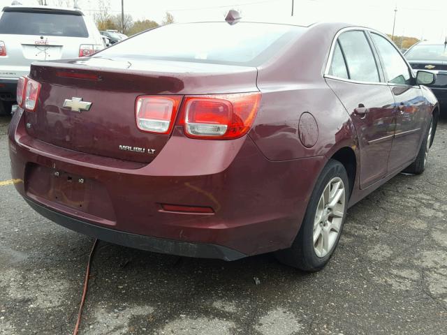 1G11C5SL0EF290981 - 2014 CHEVROLET MALIBU 1LT ბურგუნდია ფოტო 4