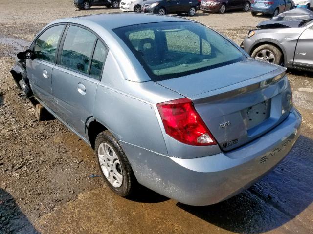 1G8AJ52F53Z204500 - 2003 SATURN ION LEVEL BLUE photo 3