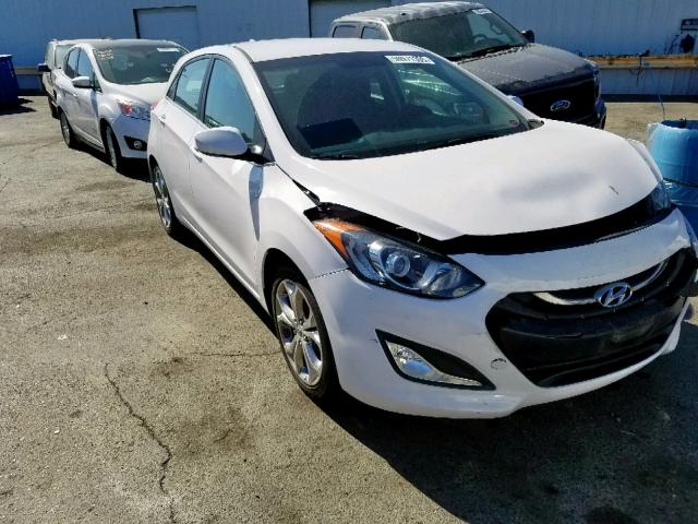 KMHD35LE8DU074838 - 2013 HYUNDAI ELANTRA GT WHITE photo 1