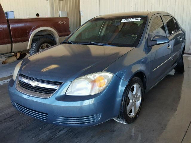 1G1AT58H597199966 - 2009 CHEVROLET COBALT LT GREEN photo 2