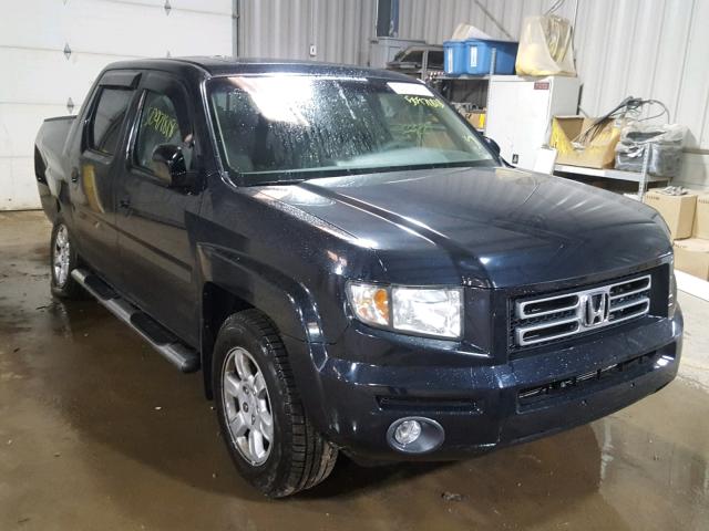 2HJYK16546H514696 - 2006 HONDA RIDGELINE BLACK photo 1