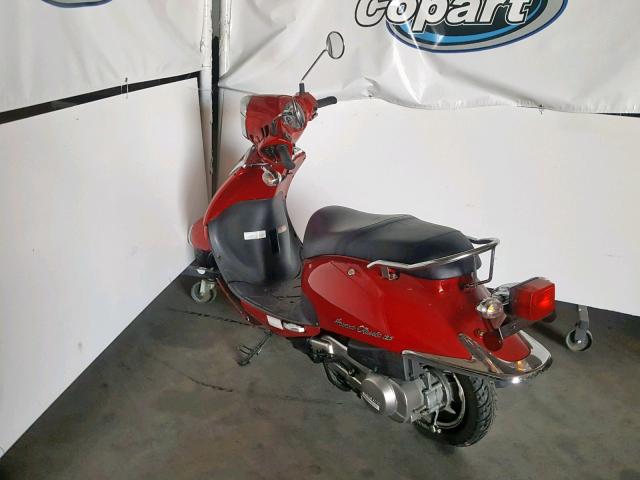 RFGBS1HE8KXAW0918 - 2019 LANCIA SCOOTER RED photo 3